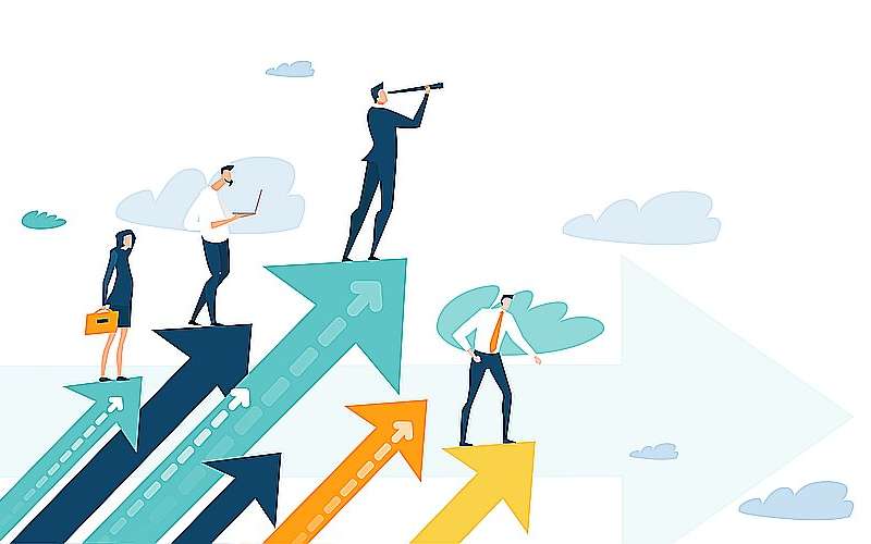 Menschen, die etwas erreicht haben bzw. auf dem Weg dahin sind